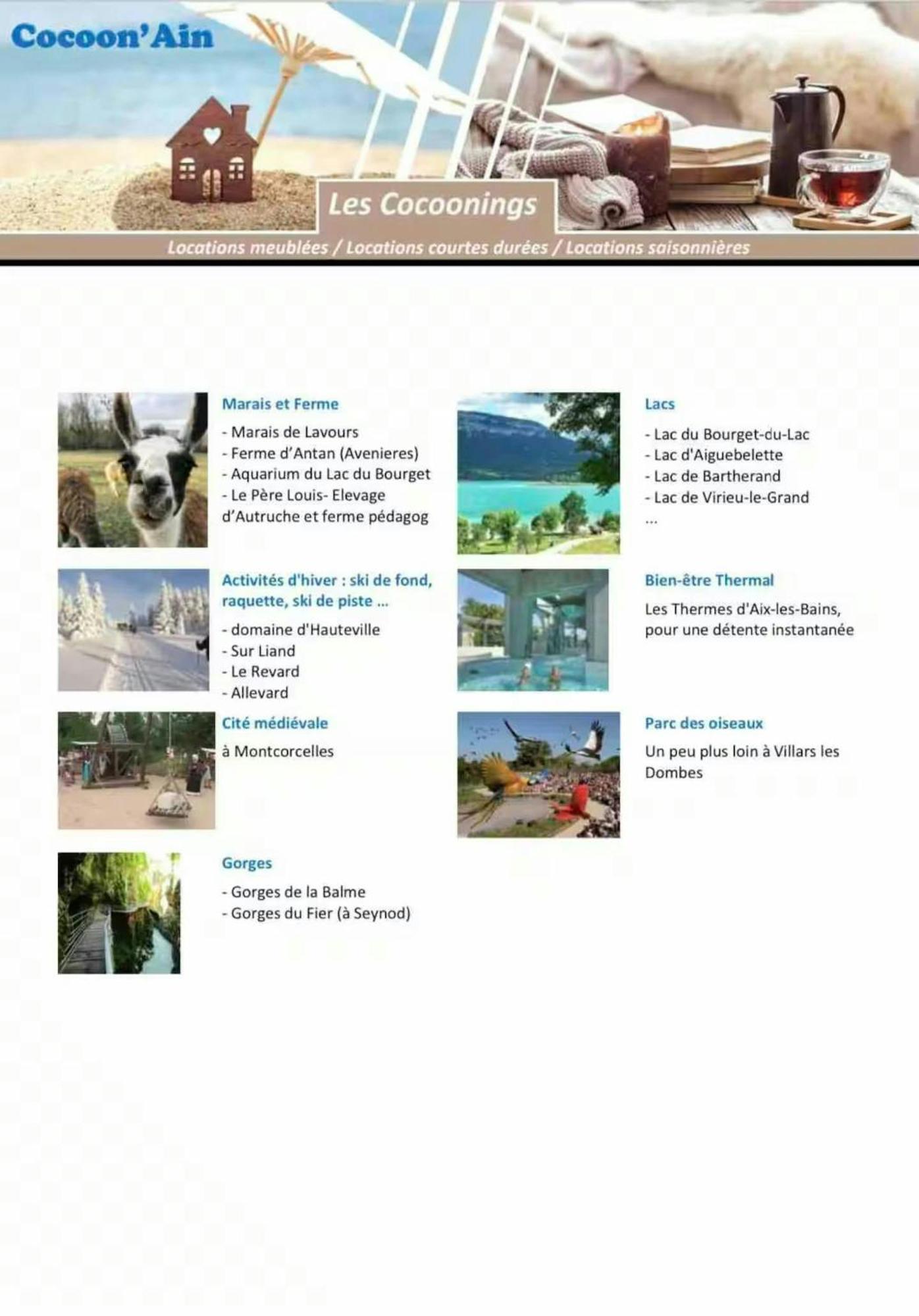 Le Coccoon Ain Apartment Virignin Luaran gambar